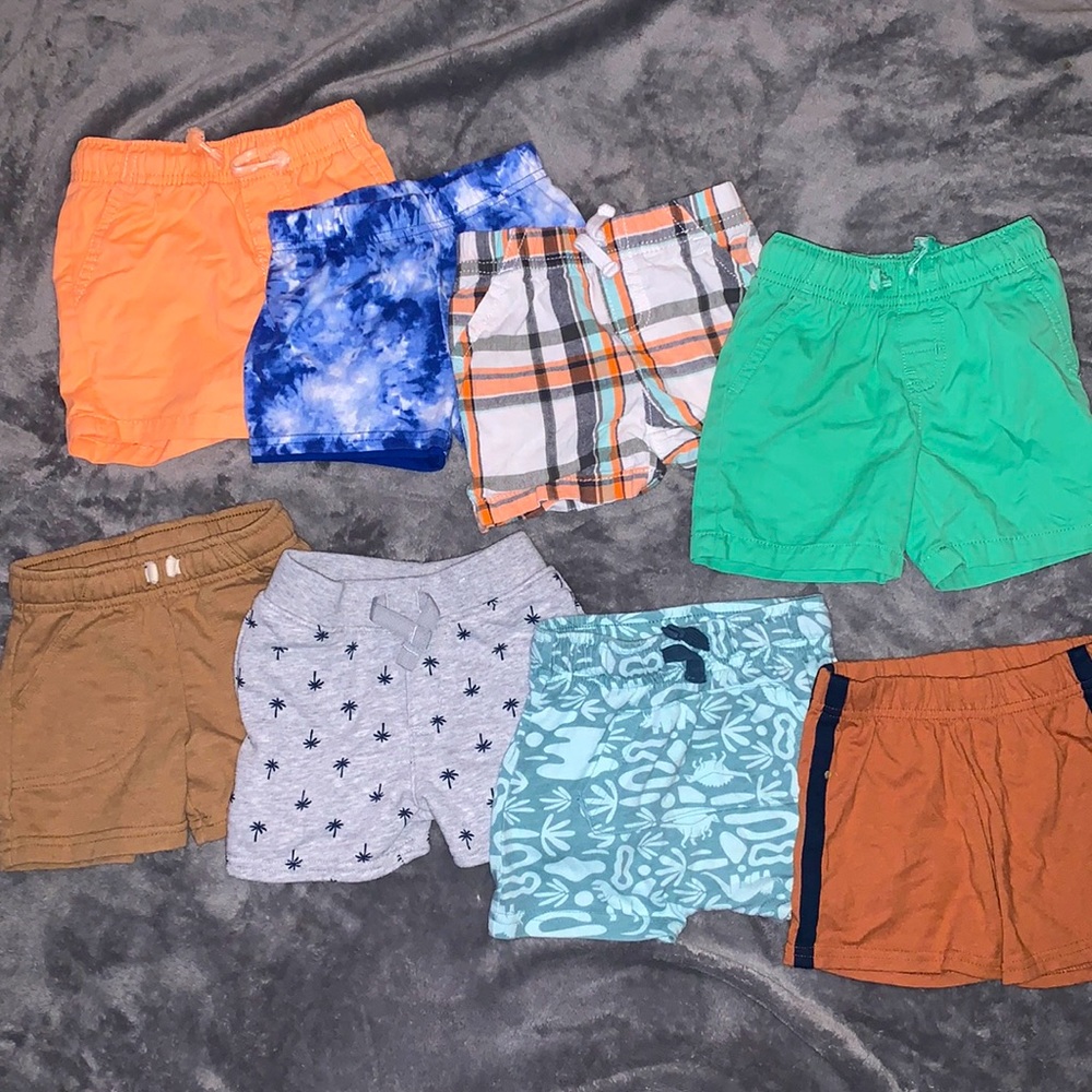 Baby boy shorts bundle 12 months